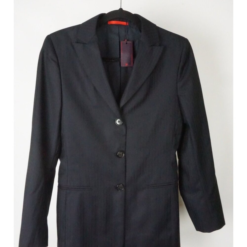 Isaia Urano G Fod Blue Herringbone 100% Wool Jacket Blazer Sz 40R BRAND NEW